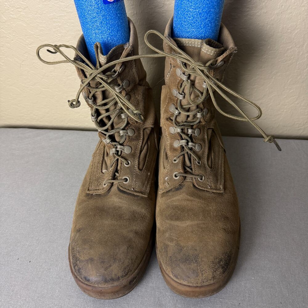 McRae USMC Hot Weather Combat Boots Men's 11R Coyote Brown Vibram Military